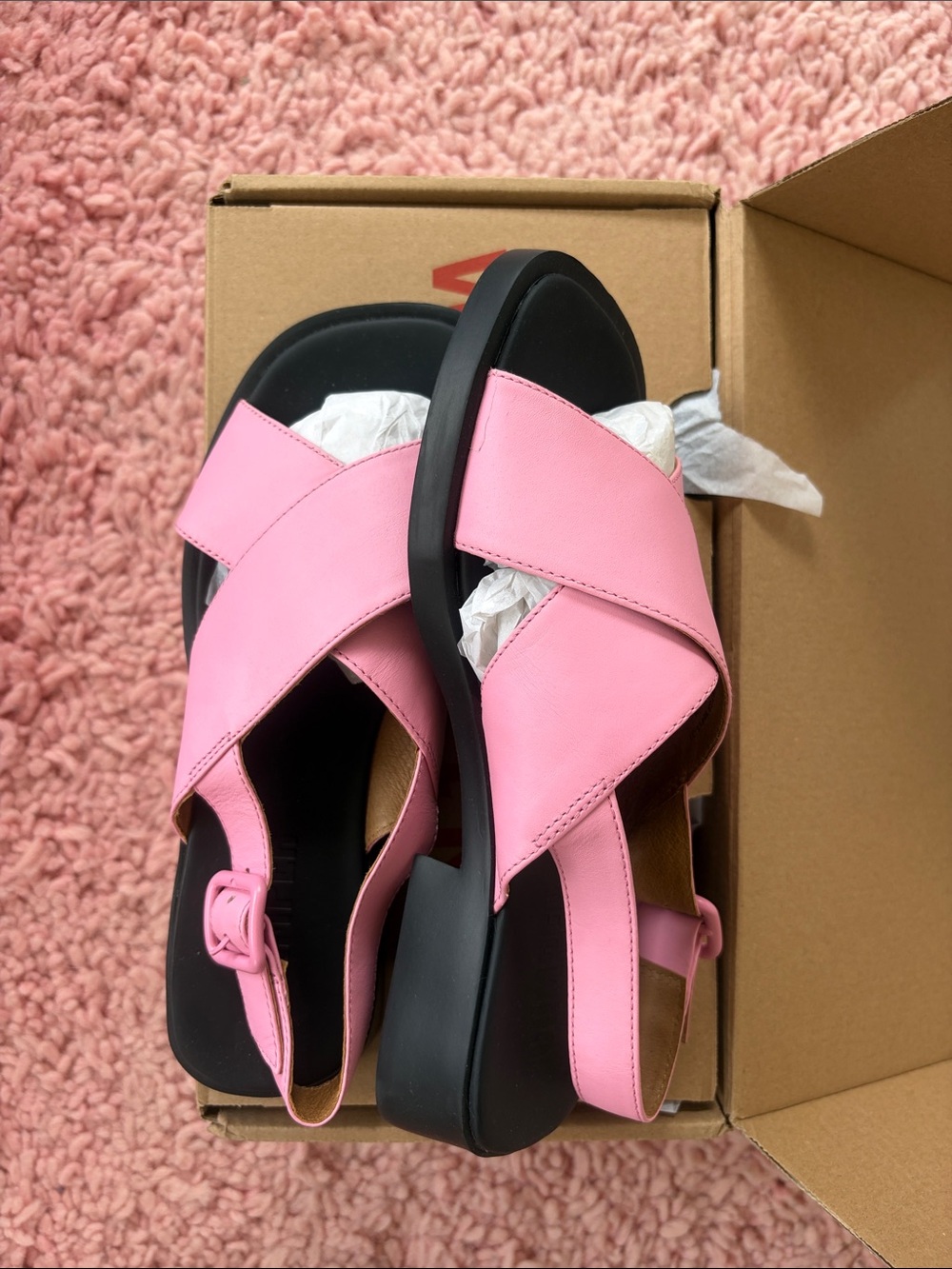 Camper Dana Sandal-Pink